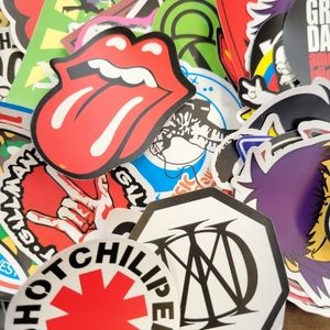 Rock Band Stickers 98 pieces